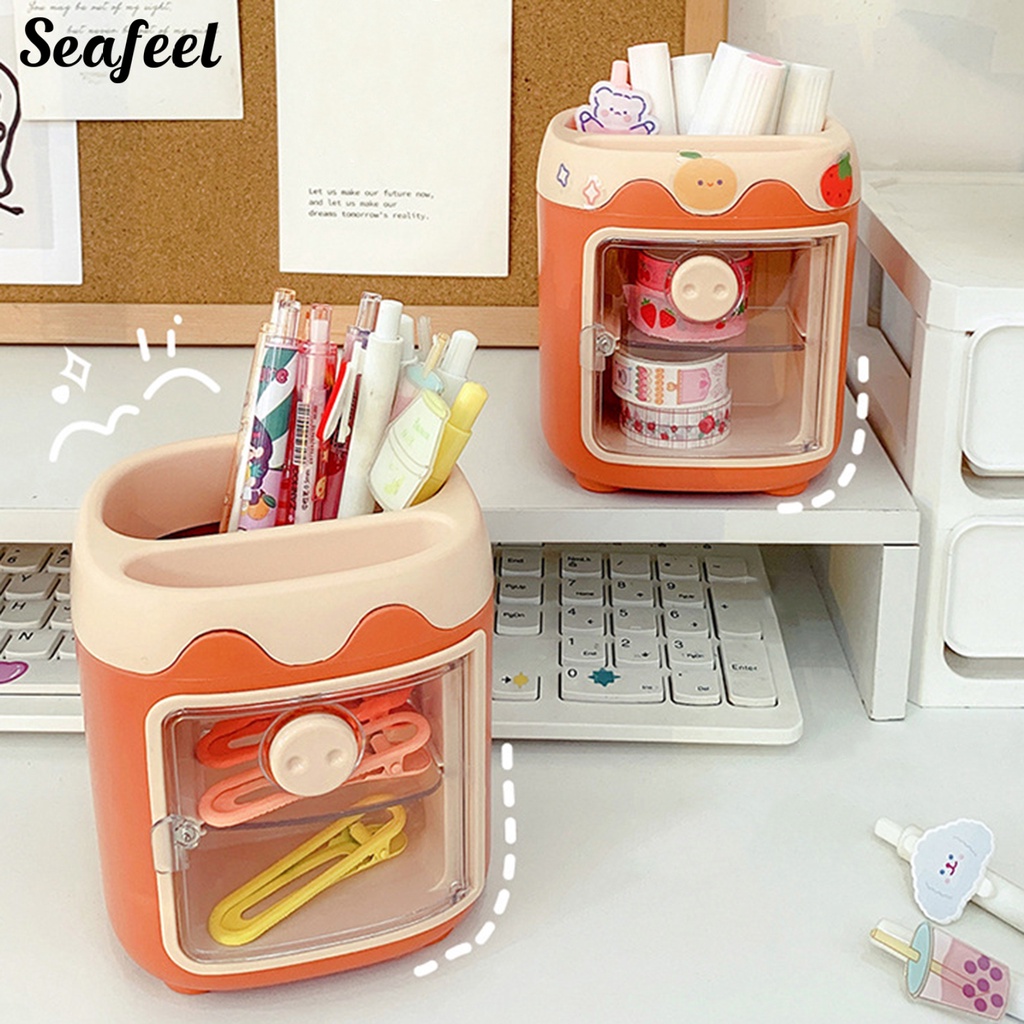 Hộp Đựng Bút Họa Tiết Hoạt Hình Sức Chứa Lớn