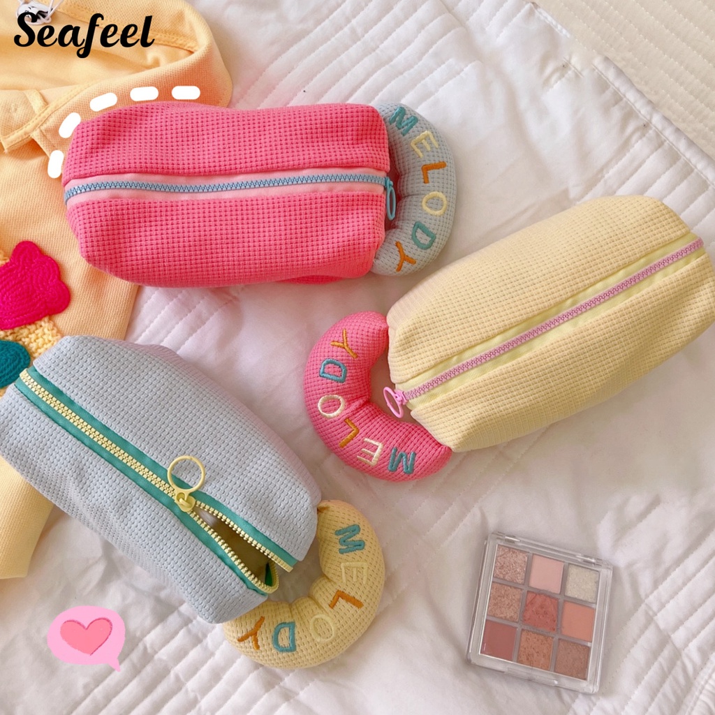 Túi Đựng Bút Chống Bụi Sức Chứa Lớn Màu Sắc Đơn Giản Sử Dụng Hàng Ngày