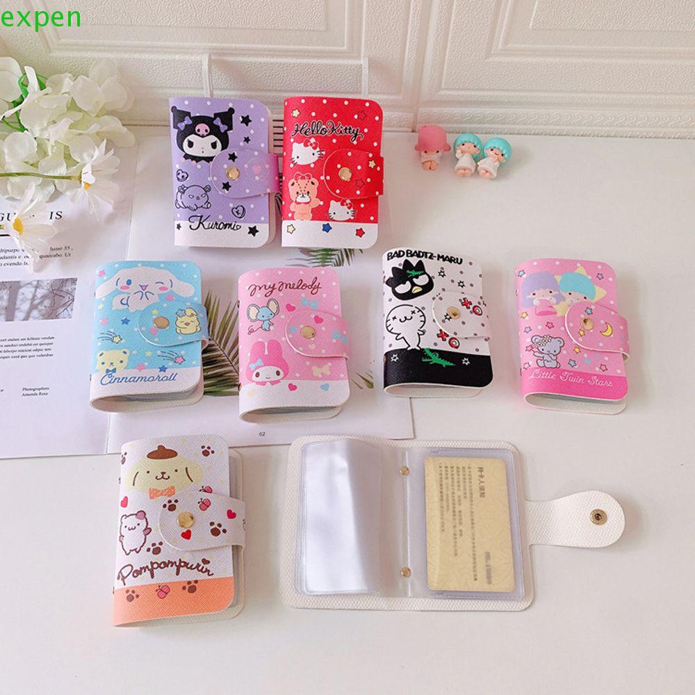 EXPEN Ví Đựng Thẻ Tín Dụng Họa Tiết Hoạt Hình Nhật Bản Đáng Yêu Dành Cho Học Sinh Ốp