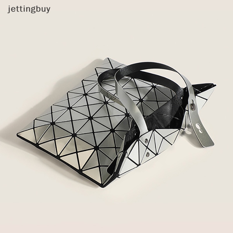 Túi Xách Tay Một Mảnh Trọng Lượng Nhẹ Họa Tiết Hình Học Kim Cương Thời Trang Nhật Bản Mới 2023 J