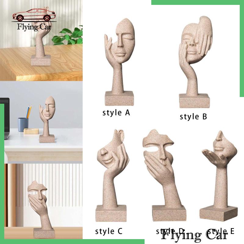 Mô Hình Tượng Nghệ Thuật Trừu Tượng Bằng Nhựa Resin Phong Cách Châu Âu Trang Trí Nội Thất