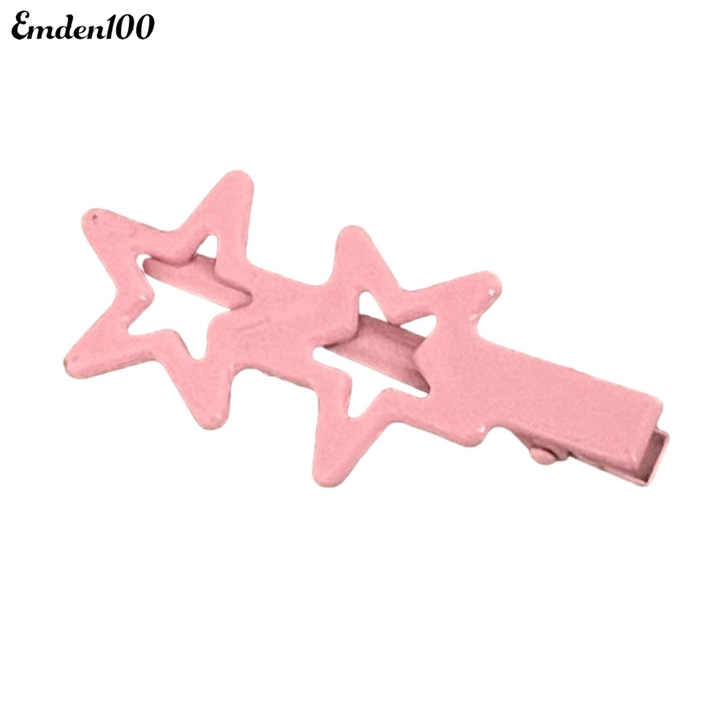 Kẹp Tóc Nữ Hình Ngôi Sao Màu Sắc Tươi Sáng