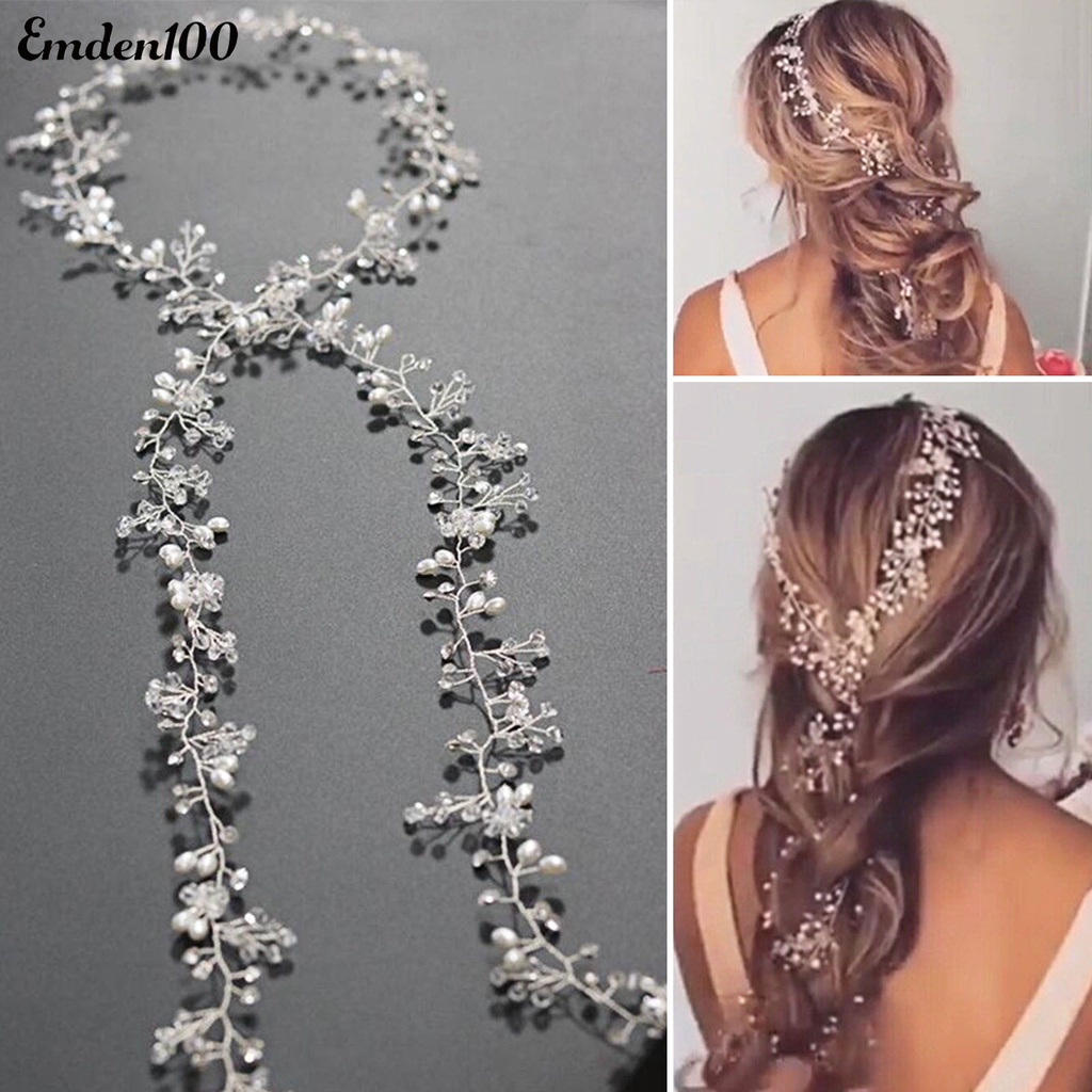 Cài Tóc Đính Đá Và Ngọc Trai Thời Trang Cho Cô Dâu