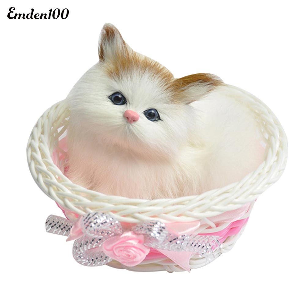 Chú Mèo Nhồi Bông Phát Ra Âm Thanh Sống Động