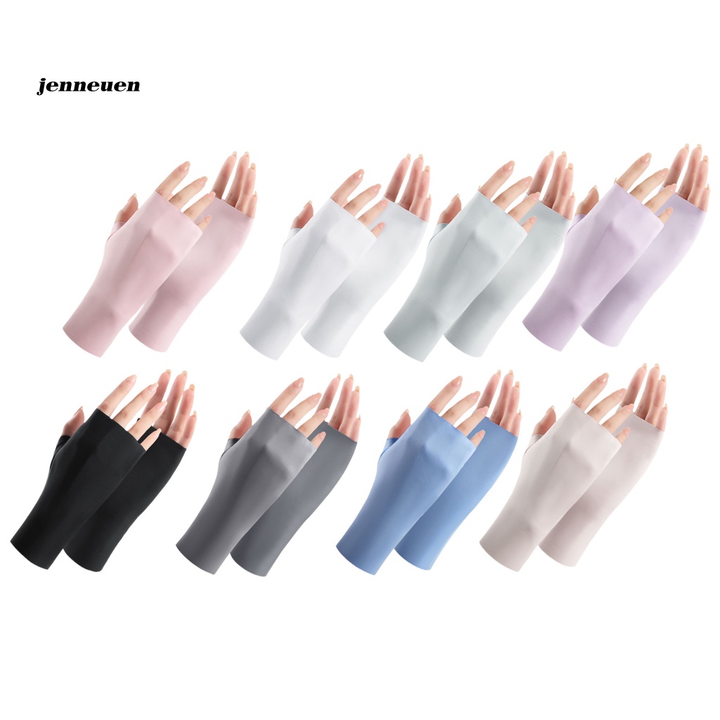 1 Đôi Găng Tay Bảo Vệ Chống Tia UV Chống Trượt Dành Cho Nữ