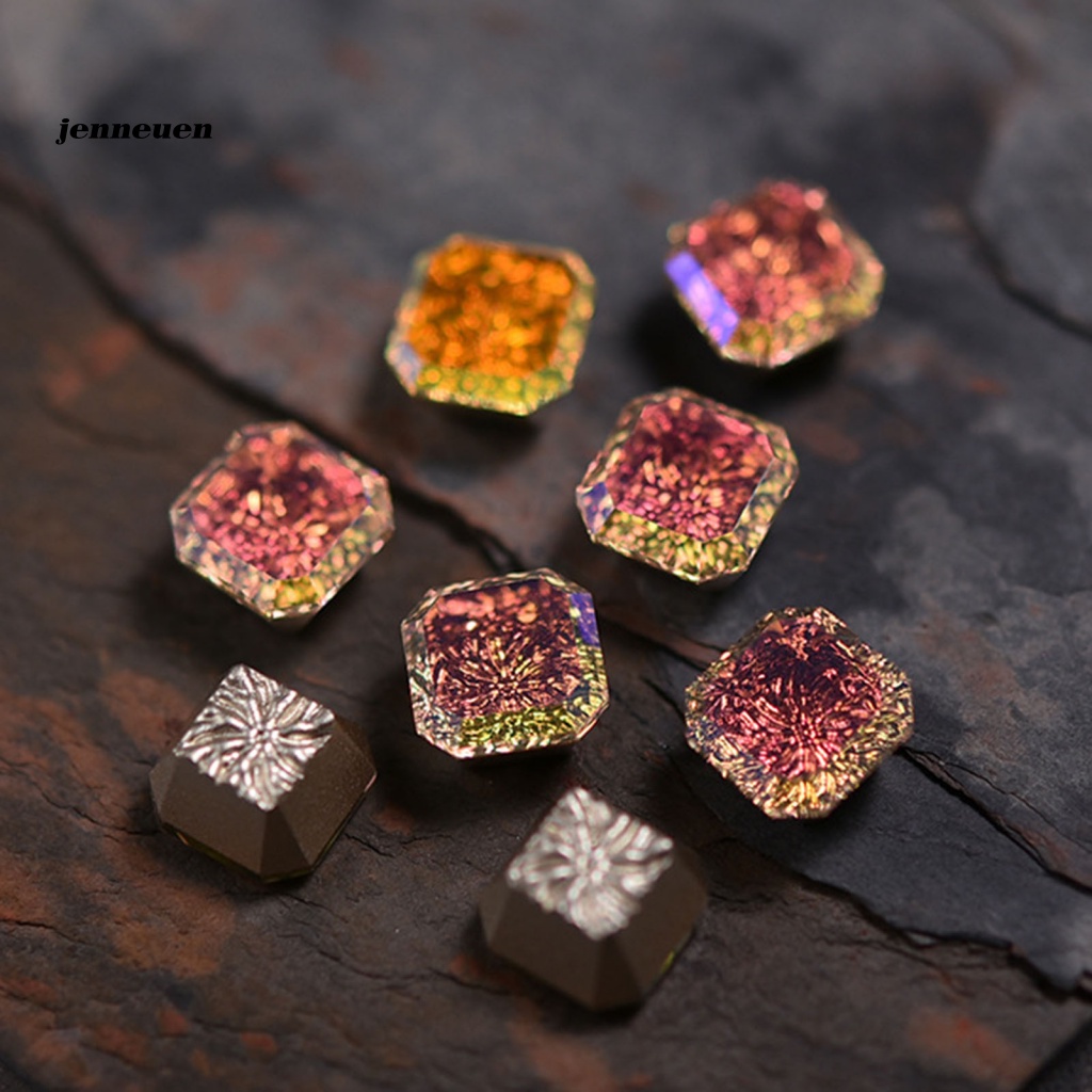 Hạt Đá 3D Trong Suốt Dùng Trang Trí Móng Tay Cho Nữ