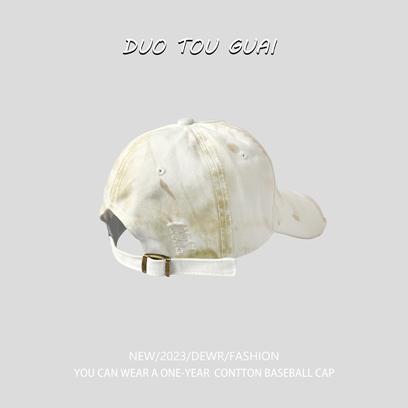 Mũ Lưỡi Trai Mềm Họa Tiết Mặt Cười Graffiti Phong Cách Hàn Quốc Cổ Điển Thời Trang Cho Nam Và Nữ