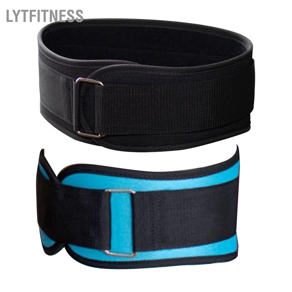 LYTFitness Đai nâng tạ bảo vệ eo có thể điều chỉnh hỗ trợ sức mạnh Dây thắt lưng cho dục thao