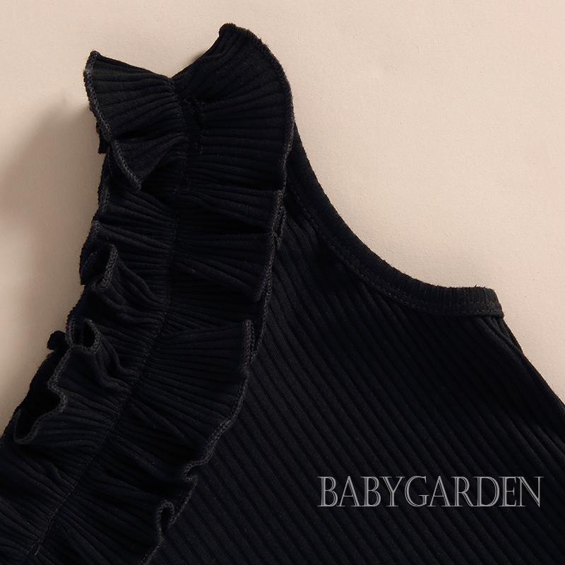 Set Áo Hai Dây + Quần Short Chấm Bi Phối Thắt Lưng Thời Trang Mùa Hè Cho Bé Gái 4-7 Tuổi