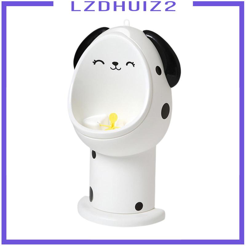 Bô Đi Tiểu Đứng Gắn Tường Họa Tiết Hoạt Hình Dễ Thương Có Thể Điều Chỉnh Chiều Cao Cho Bé