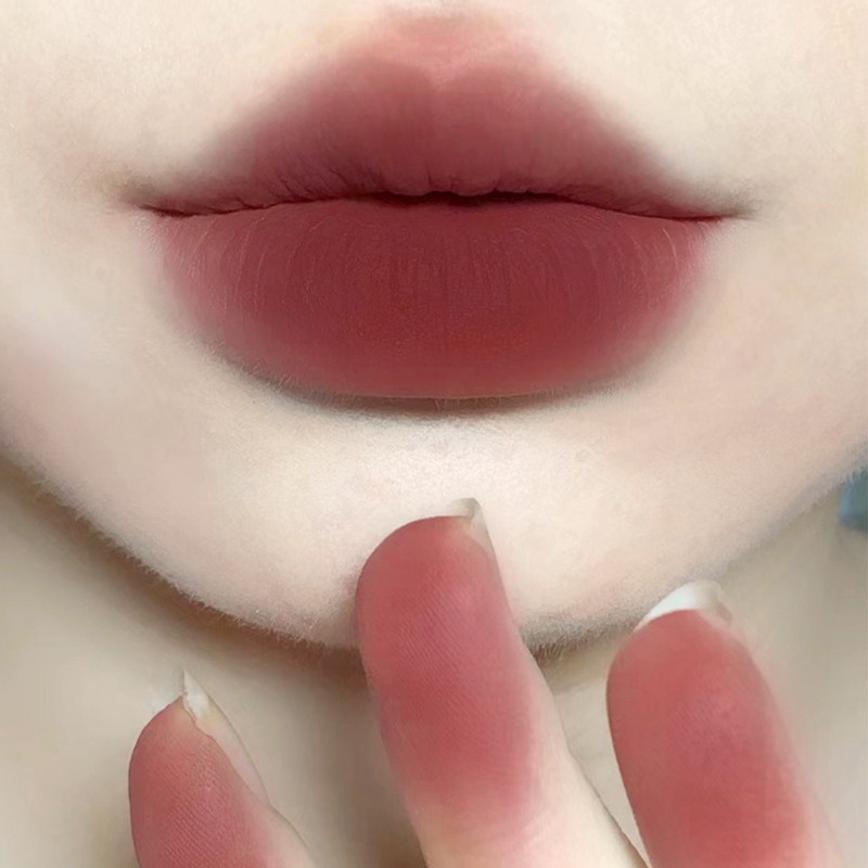 Son Môi / Son Môi Màu Lì / Lâu Trôi Thiết Kế Vỏ Họa Tiết Hoa Hướng Dương Xinh Xắn