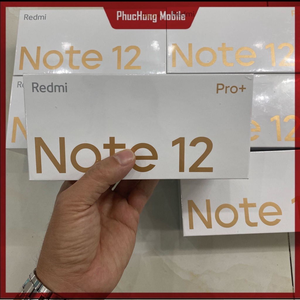 Điện thoại Xiaomi Redmi Note 12 pro Plus, Dimensity 1080, Pin 5.000mAh, sạc 120w.