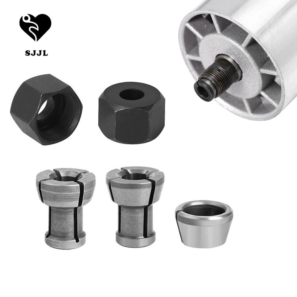 Mâm Cặp 6mm / 6.35mm / 8mm Cho Máy Phay Điện Kèm Đai Ốc
