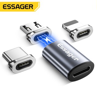 Essager Dây Cáp Sạc Nam Châm Cổng micro usb type c Cho iphone samsung xiaomi
