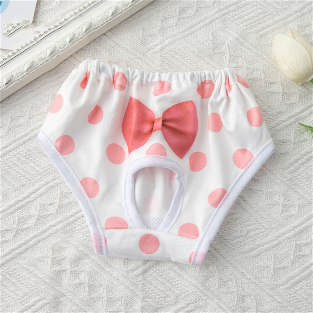 Quần Tã Co Giãn Thoáng Khí In Họa Tiết Hoa Dễ Thương Tiện Dụng Cho Cún Cưng