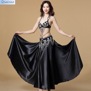 Bộ Trang Phục Biểu Diễn Múa Bụng Ấn Độ Đính Hạt Gợi Cảm Cho Nữ