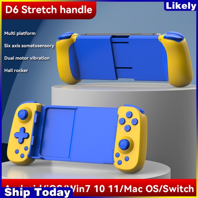Tay Cầm Chơi Game Không Dây Kéo Dài D6 Cho IPhone Android