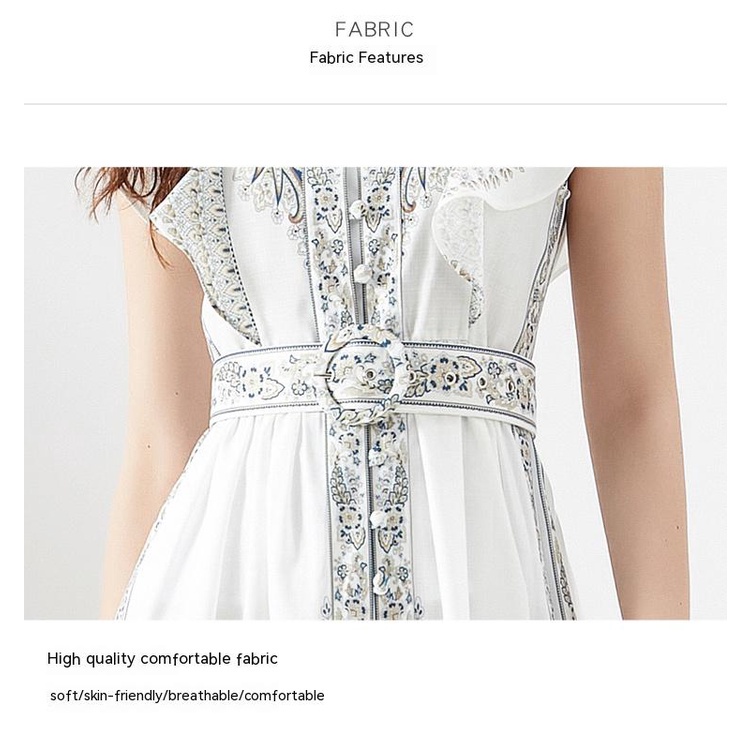 Đầm Maxi Phong Cách Retro 20237