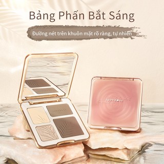  Bảng phấn tạo khối kèm bắt sáng 3D Judydoll siêu tự nhiên Lâu trôi Chống nước 9g kuromi cosmetic