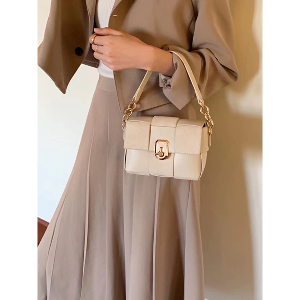 Túi Xách Đeo Vai Hình Vuông Cỡ Nhỏ Thời Trang Mùa Hè 2023 Cho Nữ