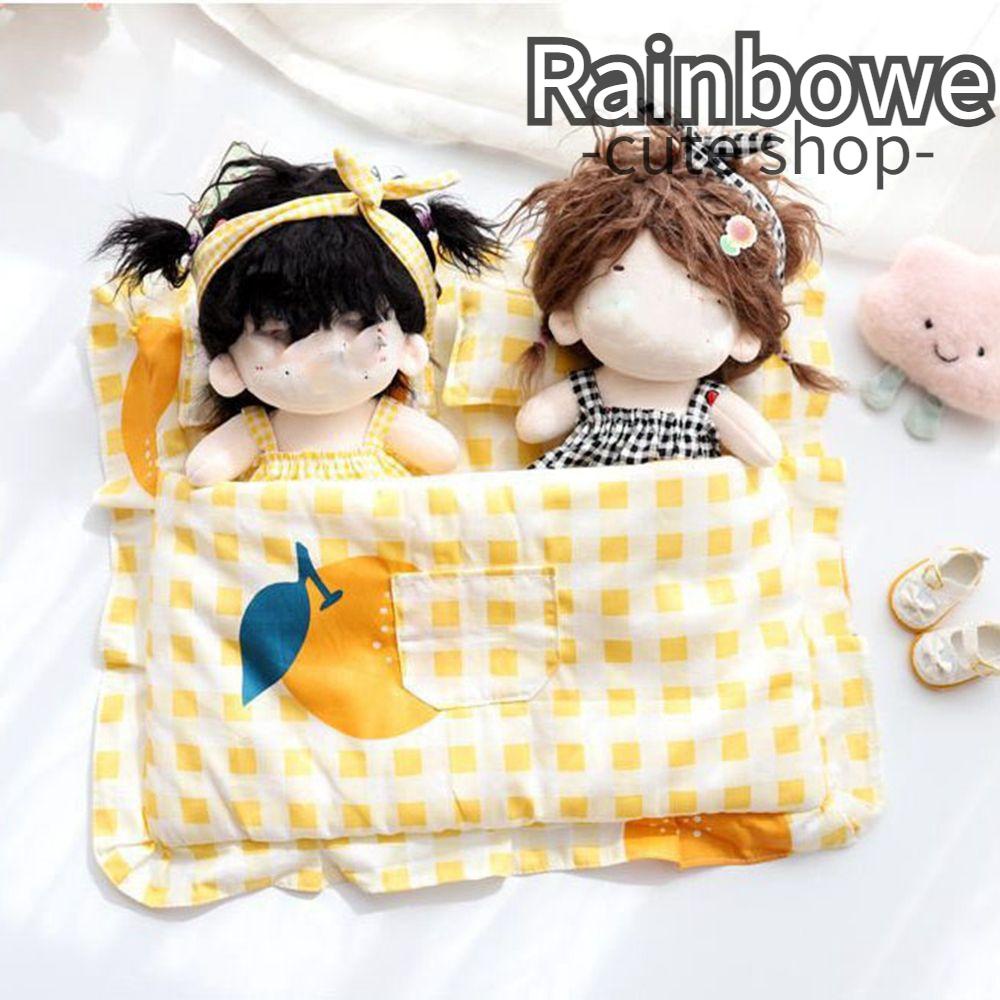 1 Bộ Quần Áo Búp Bê Thần Tượng Chất Lượng Cao Màu Cầu Vồng 20cm Bằng Cotton Dễ Thương