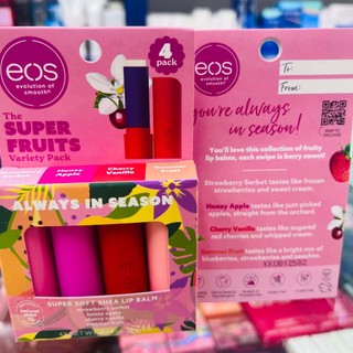 Set 4 Son Dưỡng Môi EOS