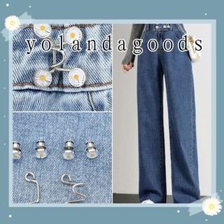 Phụ kiện khóa đóng eo có thể tháo rời ra điều chỉnh được dành cho quần jeans