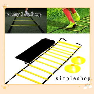 Set 10 Cầu Thang Đơn Giản Dùng Luyện Tập Bóng Rổ / Bóng Đá Hiệu Quả