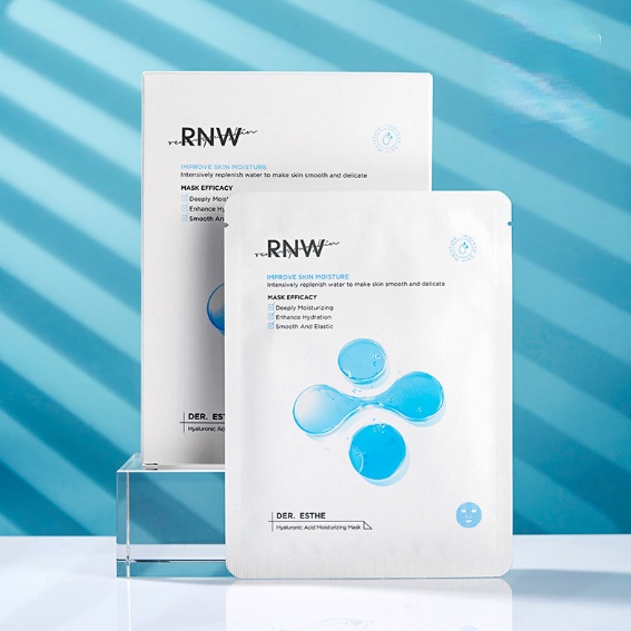 RNW Mặt Nạ Hyaluronic Acid Dưỡng Ẩm Làm Trắng Da Tự Nhiên Lâu Trôi
