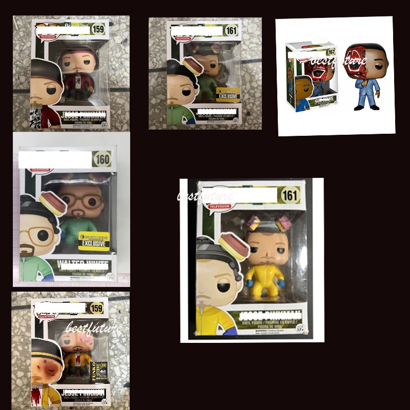 New funko pop breaking bad heisenberg walter white gus fring jesse pinkman action figures đồ chơi hiện tại
