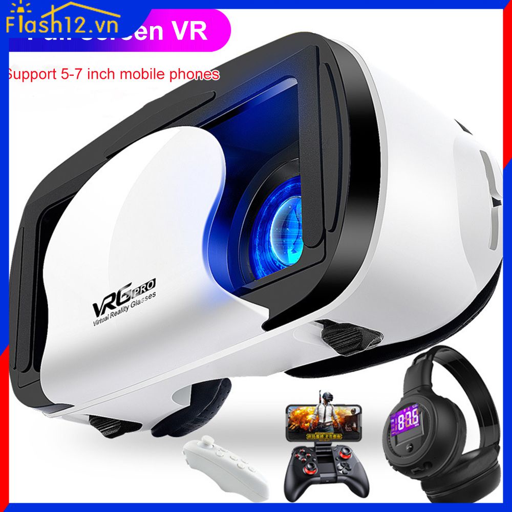 Kính Thực Tế Ảo Vr Shinecon Kính 3d Vr Kính Stereo Mũ Bảo Hiểm Tai Nghe Có Điều Khiển Từ Xa Cho Ios Android Thế Giới Ảo 3d flash12_vn