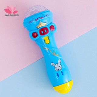 Micro Đồ Chơi Có Đèn LED Chiếu 3D Phát Sáng Giải Trí Cho Bé