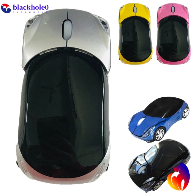 Chuột Không Dây 2.4GHz 1600 DPI Hình Chiếc Xe Hơi Phong Cách Thể Thao