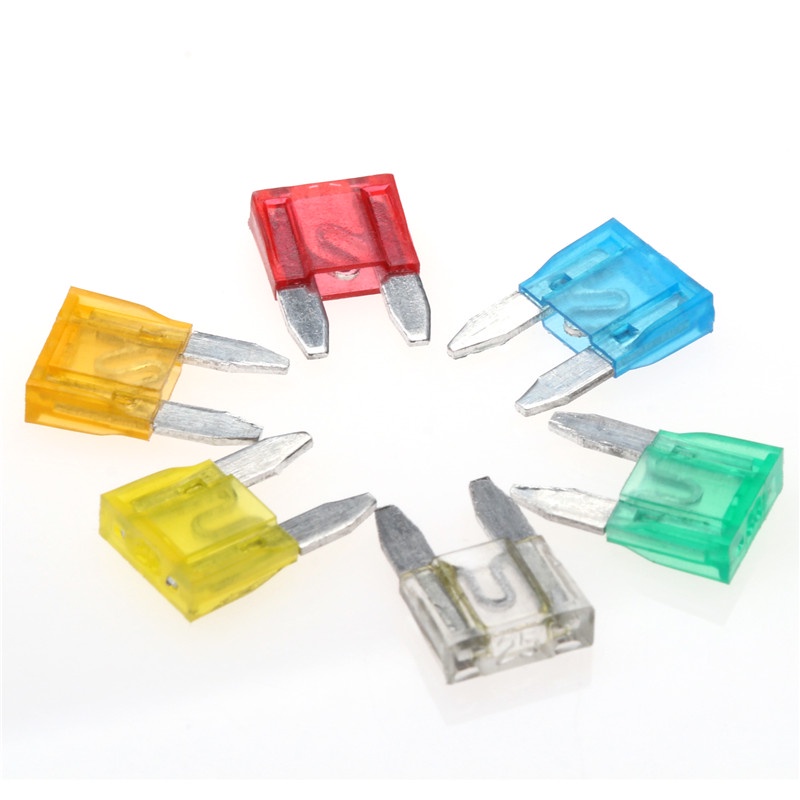 Electrapick Set 160 Cầu Chì Lưỡi Nhỏ Vừa Cho Xe Hơi / Xe Tải 5 / 7.5 / 10 / 15 / 20 / 25 / 30a