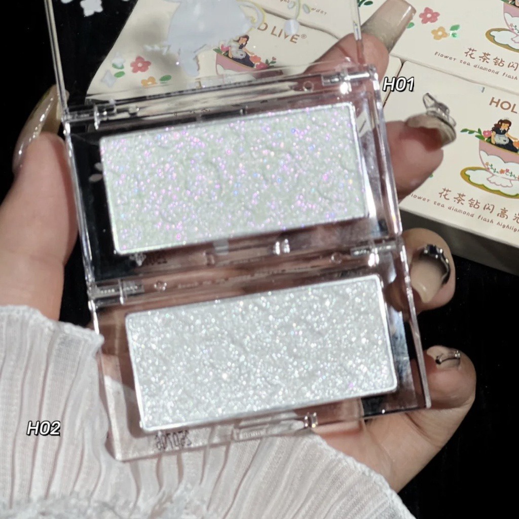 Phấn highlight Hold Live Flower Tea Diamond