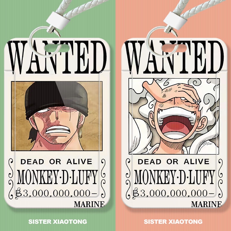 Sản Phẩm Cao Cấp Phương Đông] Ốp Điện Thoại Có Ngăn Trượt Đựng Thẻ Sinh Viên Nika Luffy One Piece