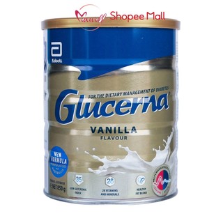 Sữa Glucerna vị vanilla dành cho người tiểu đường nhập khẩu Úc hộp 850g Maxwell68