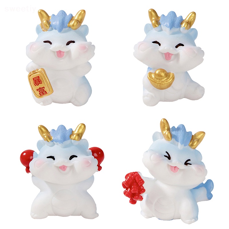 Mô Hình Rồng Mini Dễ Thương Dùng Trang Trí Tiểu Cảnh Mới