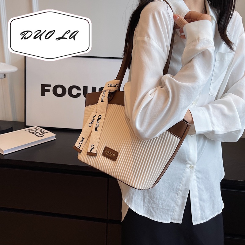 DUOLA  túi xách tote túi Túi Xách Đeo Chéo Nữ túi vải 2023 new  Cái mới Korean Style Thời trang Comfortable L91TN4A 37Z230911