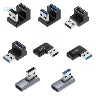 Đầu nối chuyển đổi lidu1 usb 3 0 sang 90 độ cho laptop pc