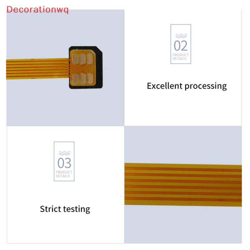 Cáp Chuyển Đổi Sim Nano 4FF Sang Nano 4FF Micro 3FF Standard 2FF Sim Mới