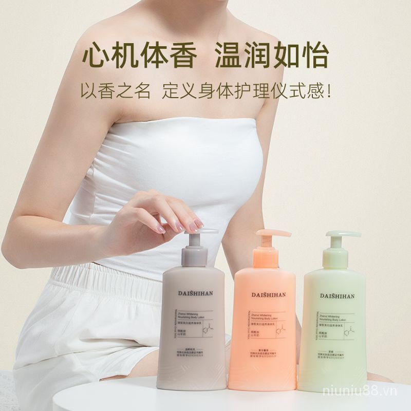 Lotion Niacinamide Dưỡng Ẩm Làm Trắng Da Toàn Thân Lâu Trôi Có Hương Thơm