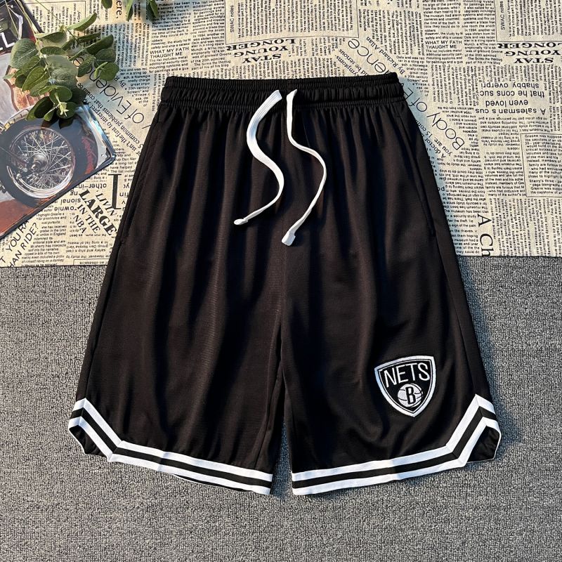 NBA Quần Short Bóng Rổ Thể Thao Bóng Rổ Mỹ Dáng Rộng Thoáng Khí Nhanh Khô Thêu Logo Kyrie Irving 7 Màu Tùy Chọn M-5XL Cho Nam