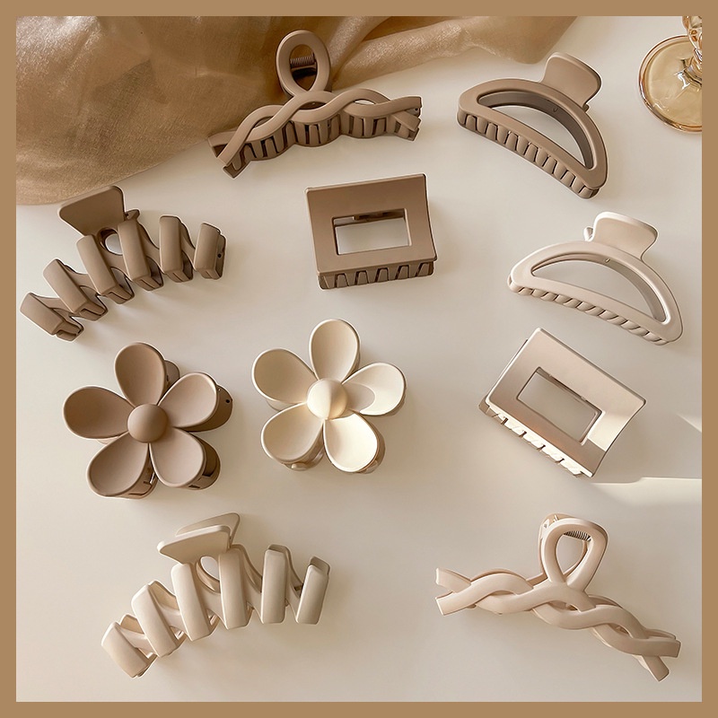 Kẹp tóc phong cách Hàn Quốc màu vintage