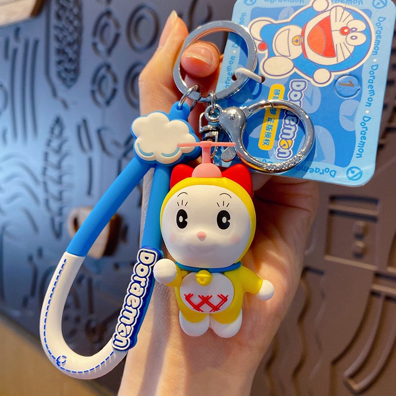 Móc Khóa Hình Máy Ảnh Doraemon Đáng Yêu