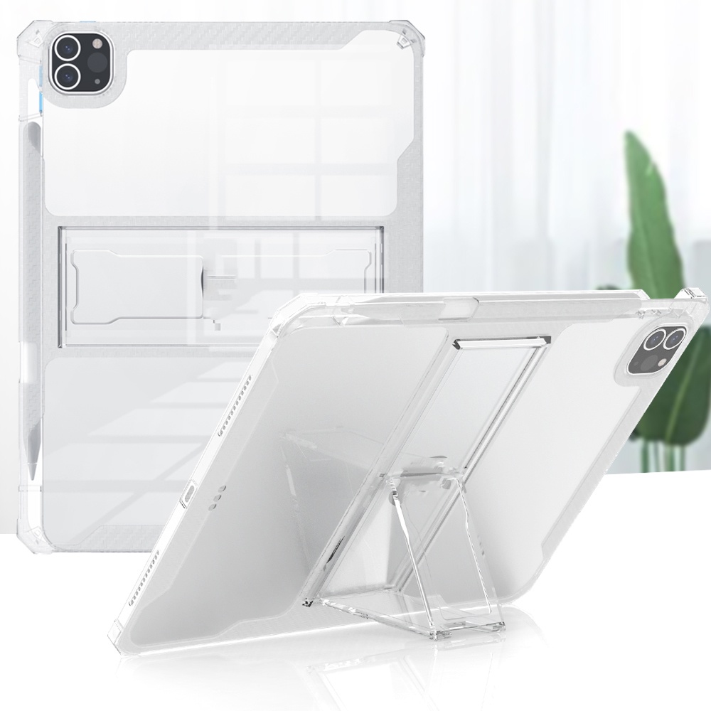 Bao da máy tính bảng cho ipad 7th 8th thế hệ thứ 9 bao da trong suốt cho ipad 10.2 2021 2020 2019 có giá đỡ bút chì + đế pc
