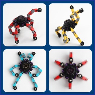 Fingertip spinning top transformable creative gyro toy kids fingertip spin top decompression toys quà tặng cho bé trai aiavn