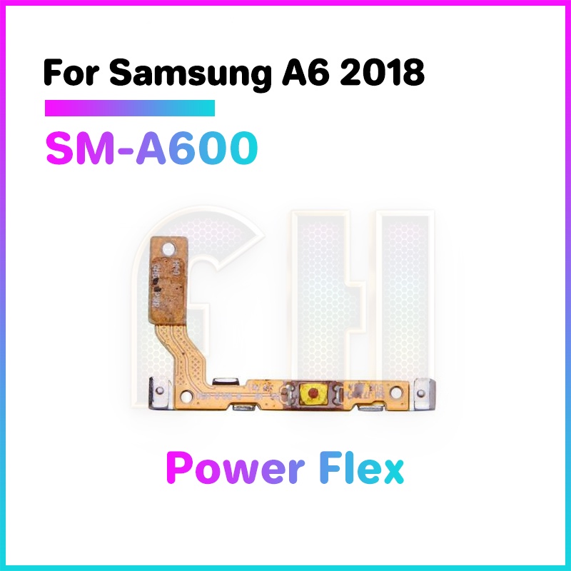 Nút âm lượng nguồn linh hoạt cho samsung galaxy a6 a8 a7 plus 2018 bật tắt phím tắt nút tắt tiếng ribbon flex cable