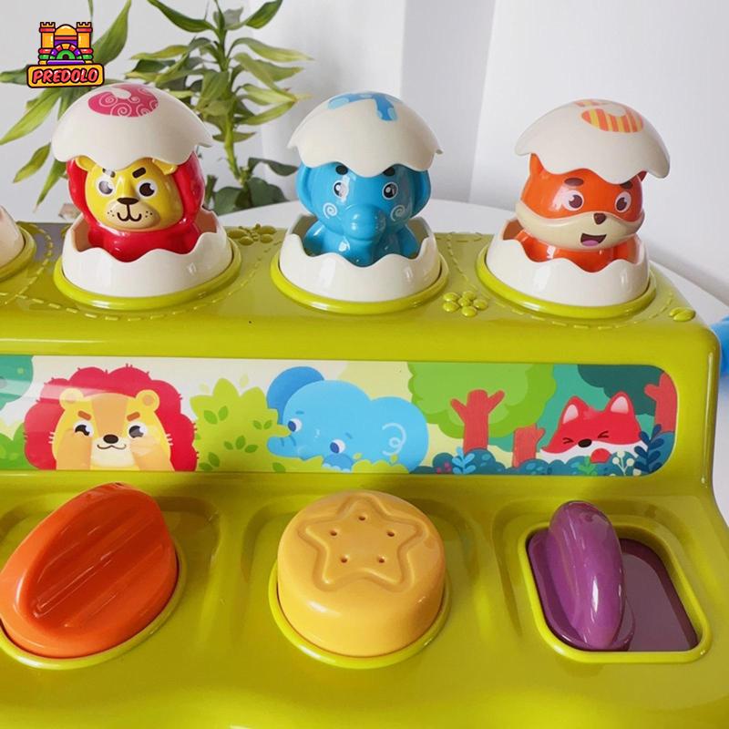 Predolo búa đồ chơi đếm phản xạ ẩn và tìm kiếm đào tạo quà tặng sinh nhật cho trẻ em