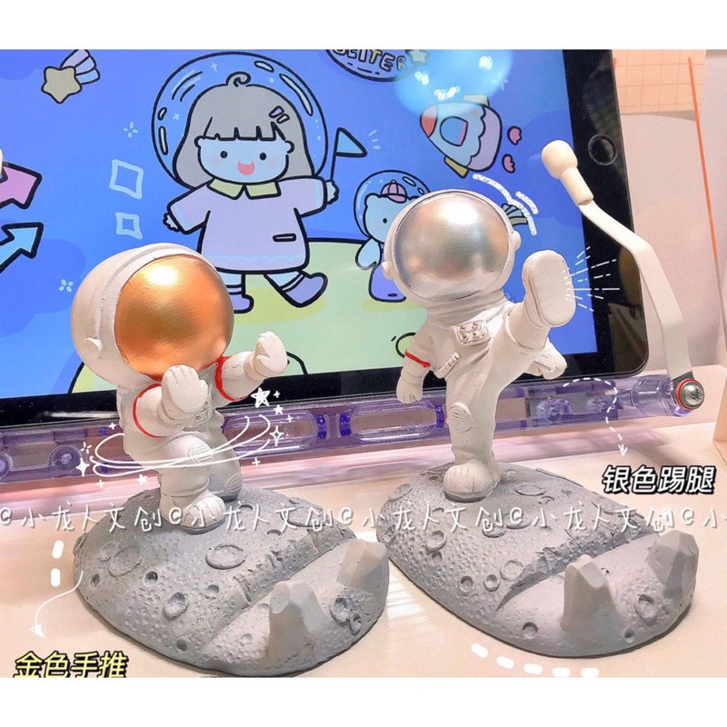 GIÁ ĐỠ ĐIỆN THOẠI PHI HÀNH GIA SIÊU ĐÁNG YÊU VÀ TIỆN LỢI.